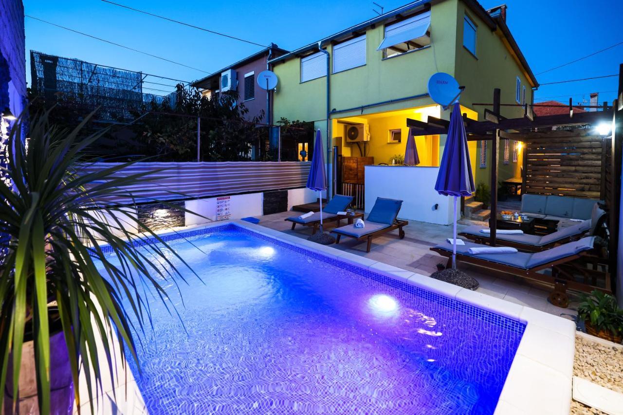 Apartment Rustica Zadar With Exclusive Use Of The Pool-Ground Floor المظهر الخارجي الصورة